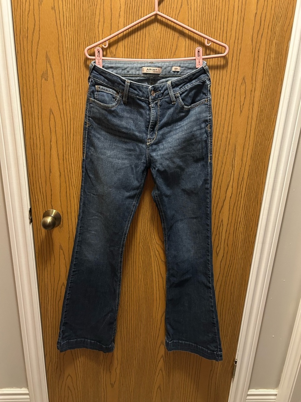 Ariat Women's Blue Wide Leg Jeans